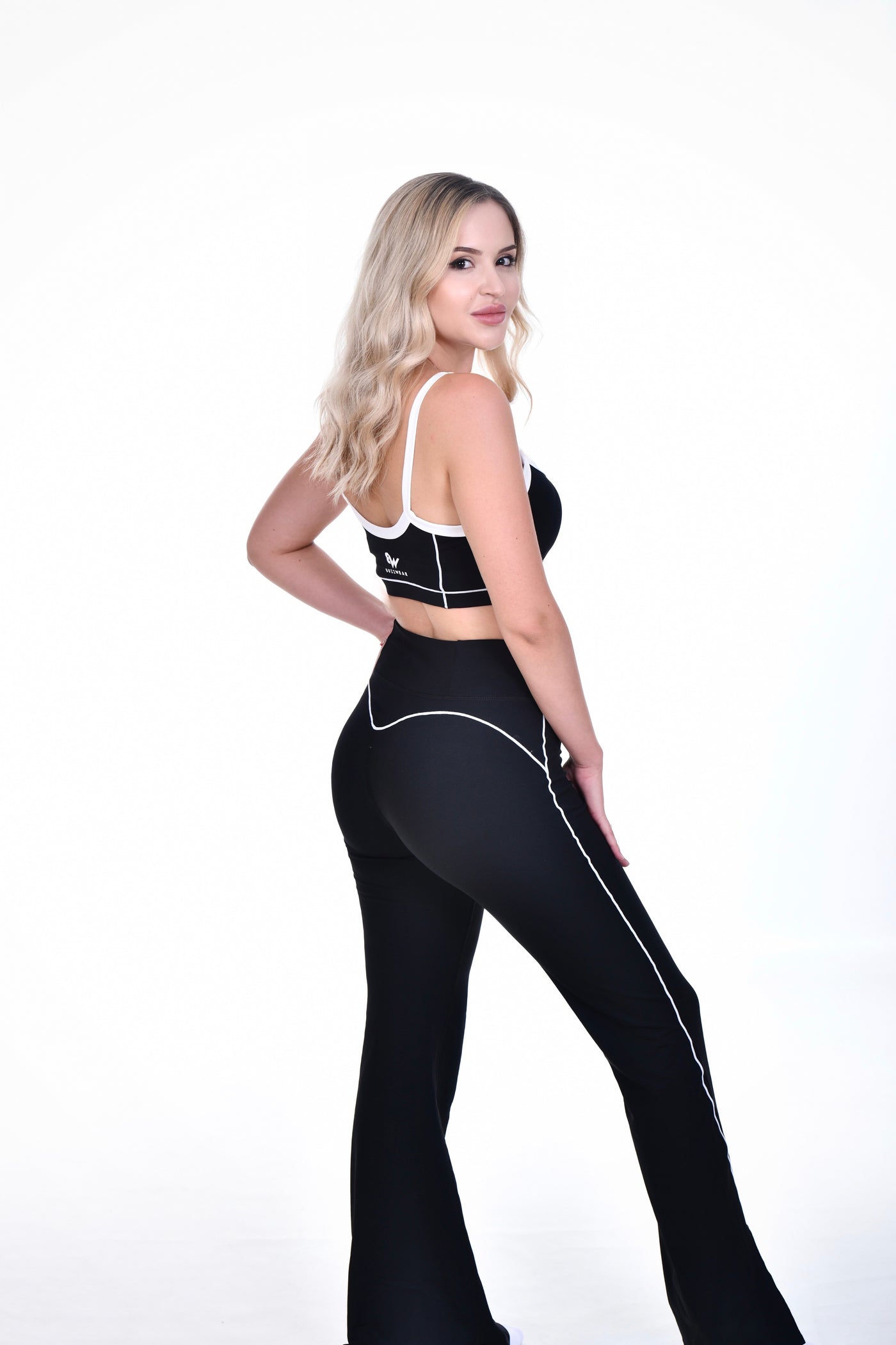 Skinny Slimming Yoga suit 2 pieces (black)