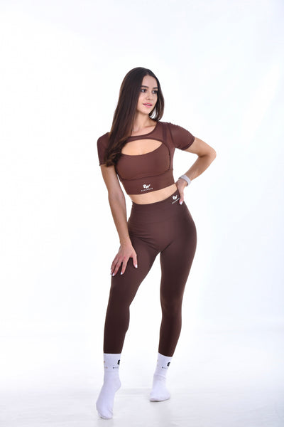 Lifting Leggings (Amber Brown)