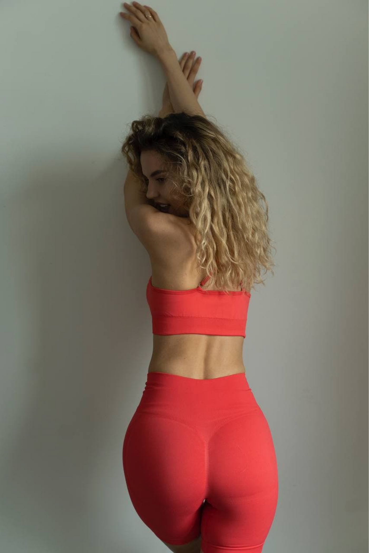 Fit Soul Short Leggings (Coral)