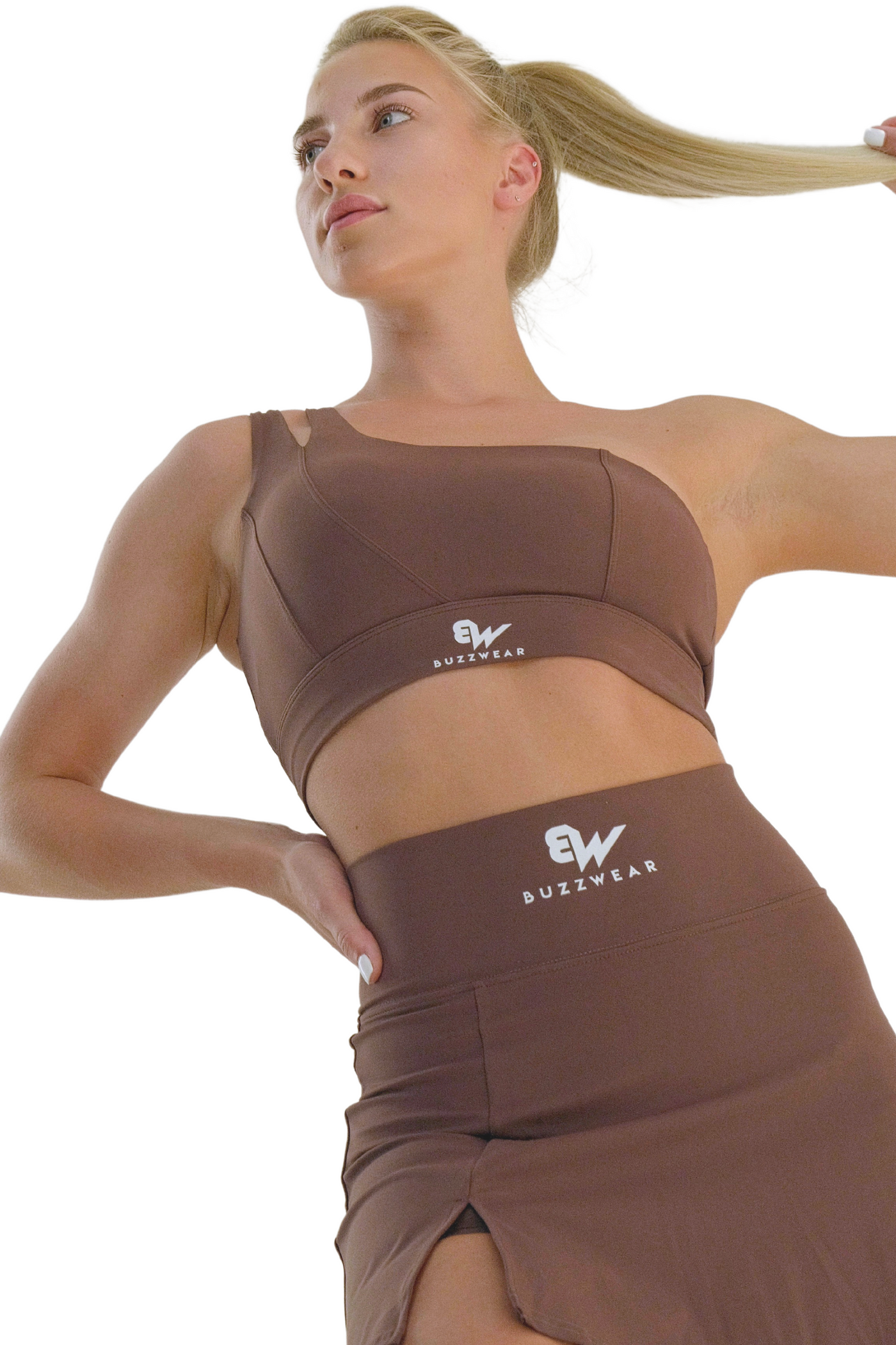 Tennis Diva 2 piece set (Brown)