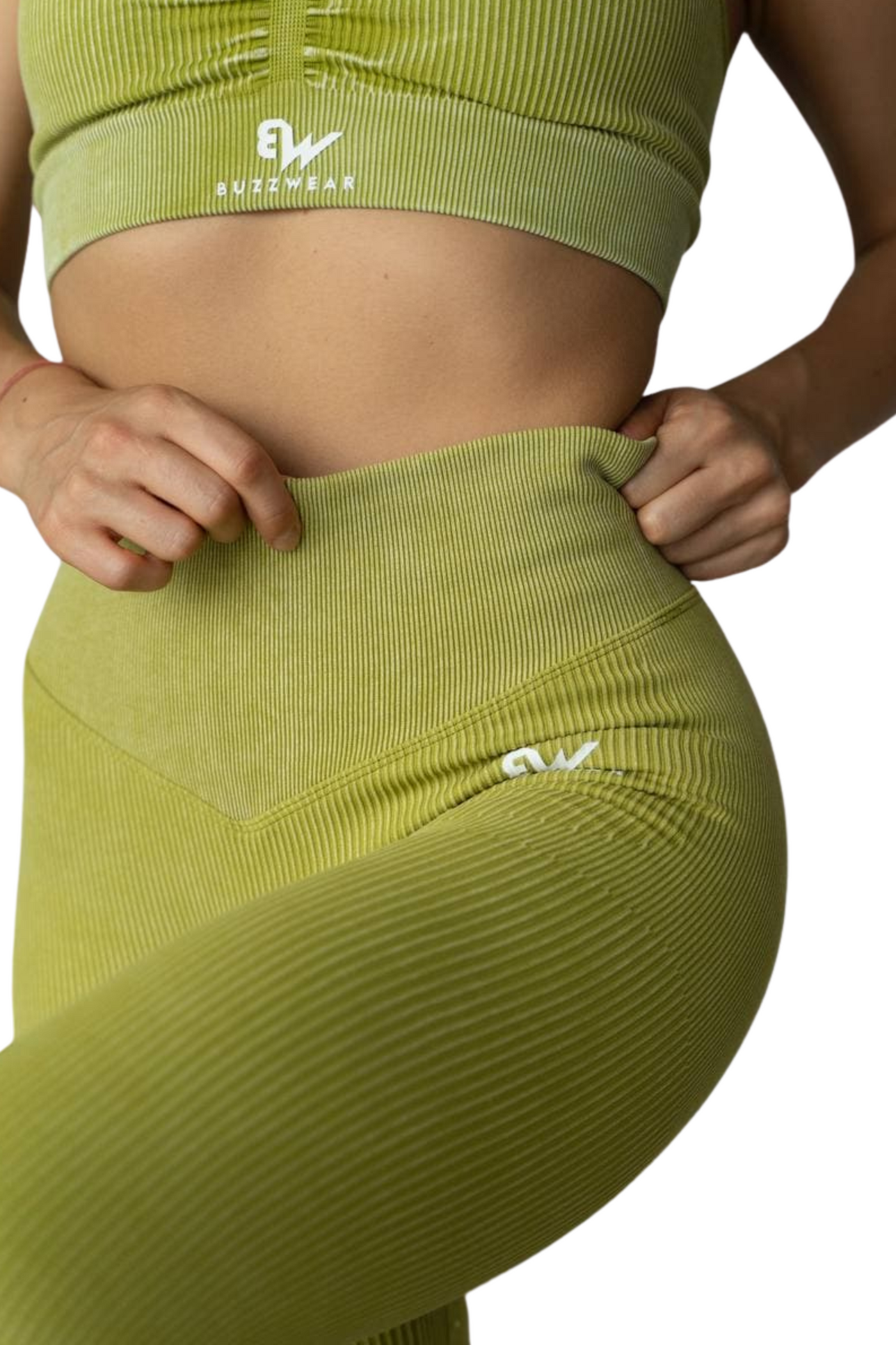 Addiction  Scrunch Butt Lifting leggings  (Green)