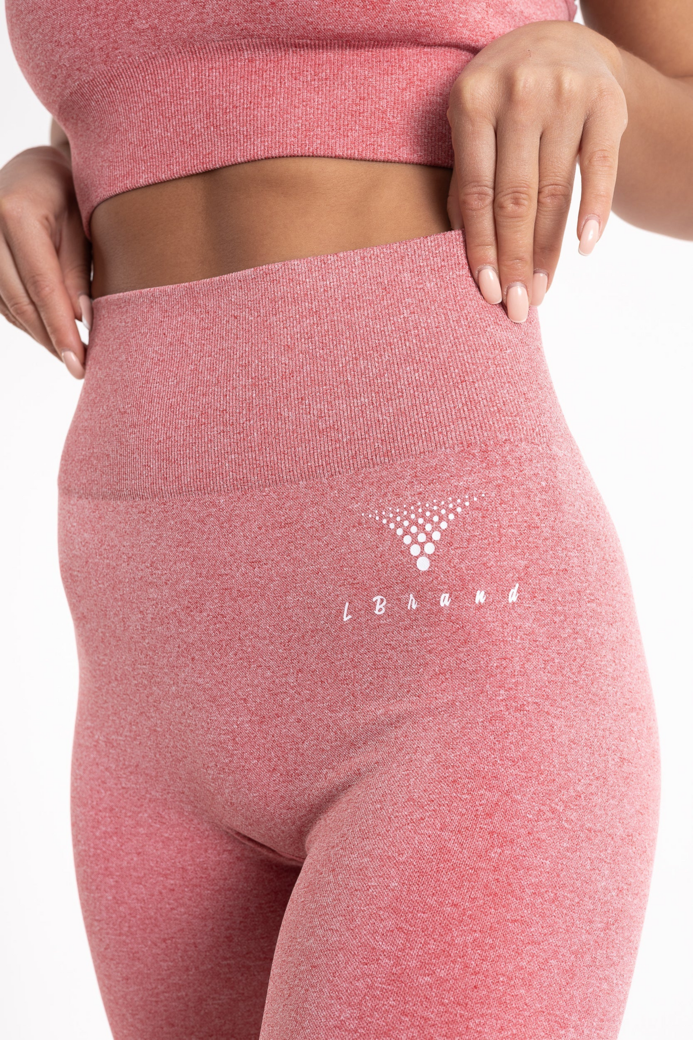 Limitless High-Waisted Leggings (Pink)