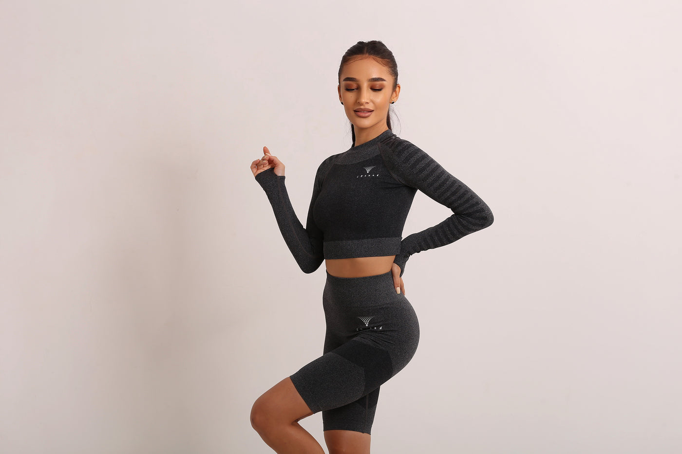 Biker 2 pieces set (Black)