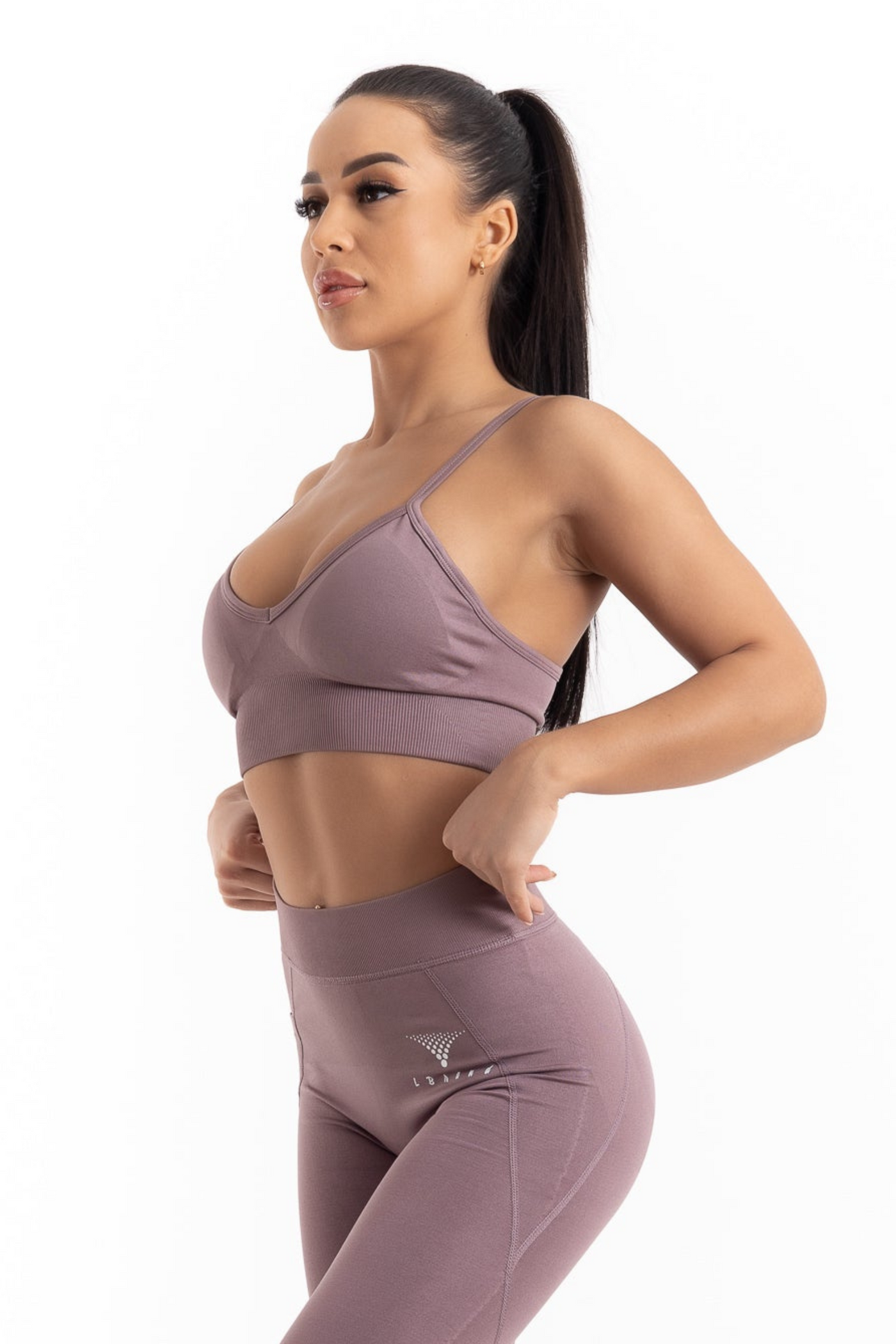 Sensual Seamless Sports Bra (Cappuccino)