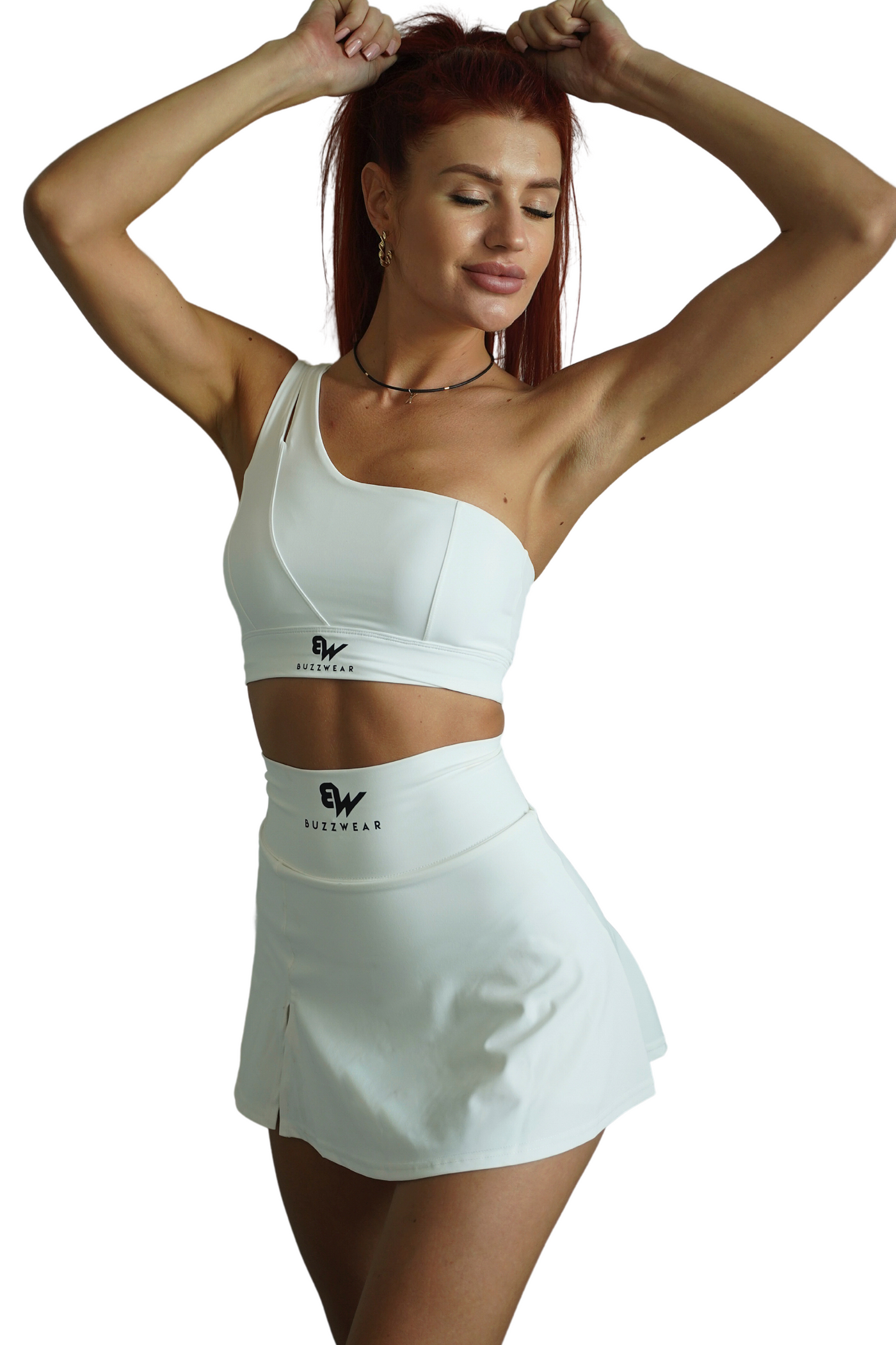 Tennis Diva 2 pieces set (White)